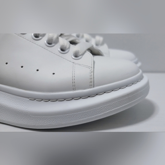 Oversized Leather Sneakers ALEXANDER MCQUEEN Sz 40 (appx. mens 7-7.5 =women's 9) - Picture 6 of 14